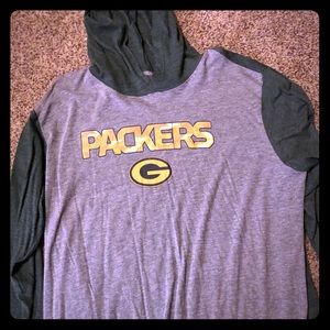 Packers hooded sweatshirt
